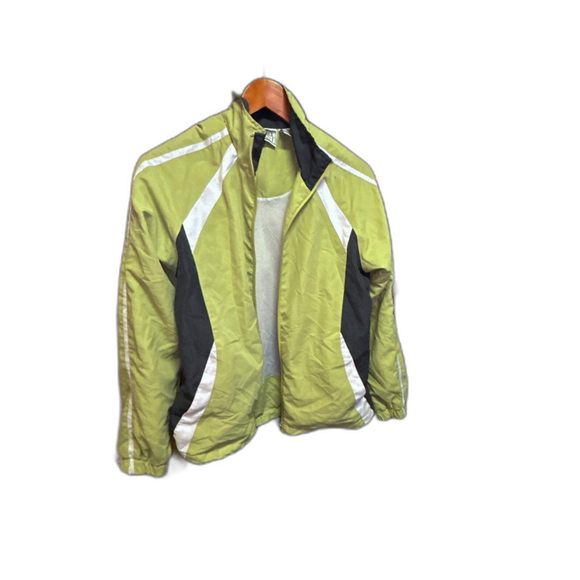 East West Green and Black Track Jacket Large - Picture 2 of 6